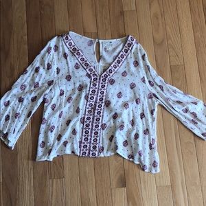 Boho floral Top